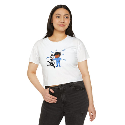 Peace Anime Crop Top