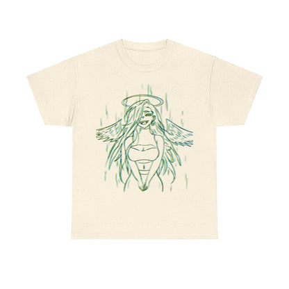 3D Anime Angel Girl Cotton Tee