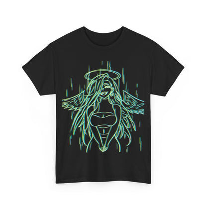 3D Anime Angel Girl Cotton Tee