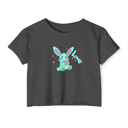 Love Bunny Crop Top