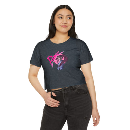 Rose Anime Crop Top