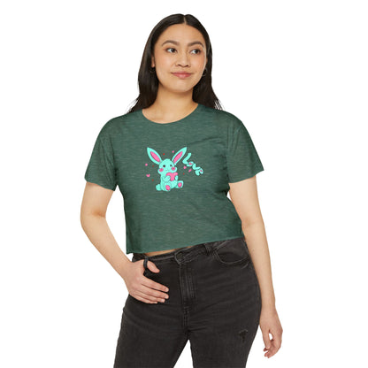 Love Bunny Crop Top